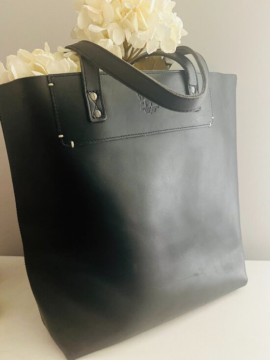 Will Leather Goods Handbags - Will Leather Goods Simple Tote in Black